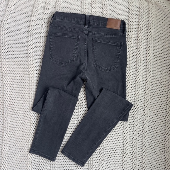 Madewell 9" High-Rise Skinny Off-Black Wash Women's Jeans Size 27 - Picture 3 of 6